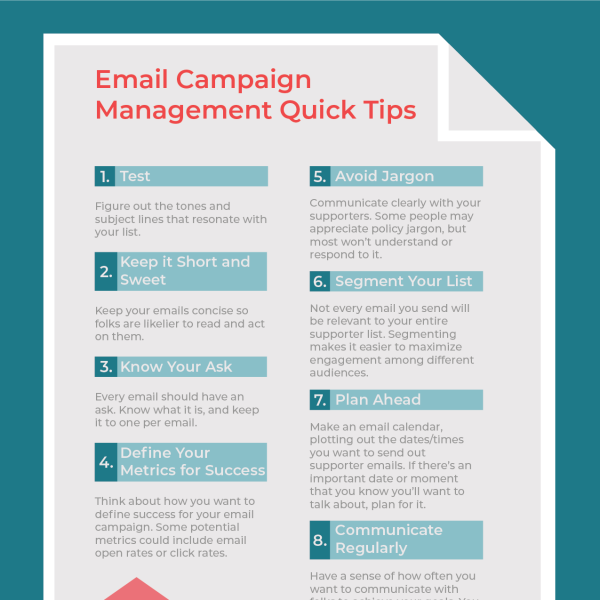 Email Campaign Management Quick Tips