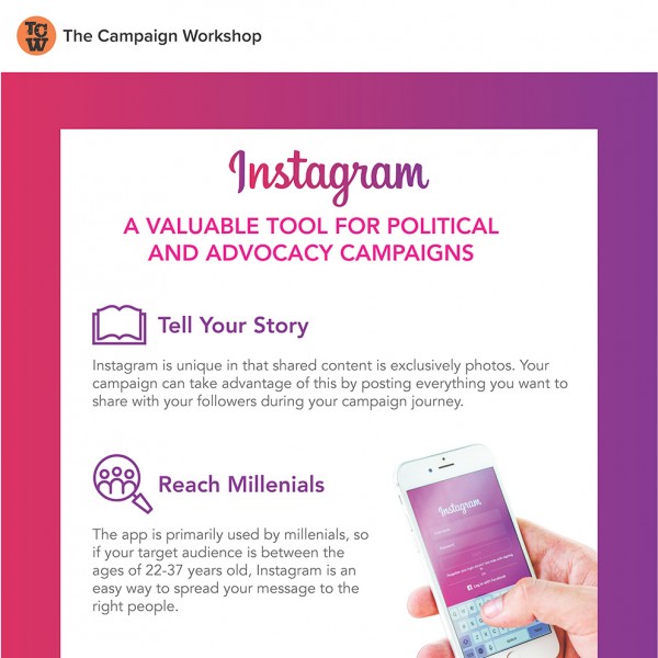 Instagram - A Valuable Tool for Political and Advocacy Campaigns